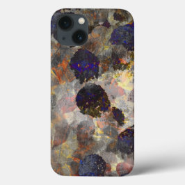 Digitale achtergrondkunst van het bloempatroon Case-Mate iPhone case