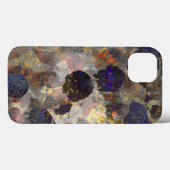 Digitale achtergrondkunst van het bloempatroon Case-Mate iPhone case (Achterkant (horizontaal))