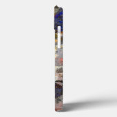 Digitale achtergrondkunst van het bloempatroon Case-Mate iPhone case (Achterkant / Links)