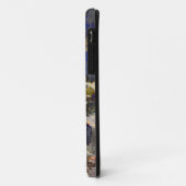Digitale achtergrondkunst van het bloempatroon Case-Mate iPhone case (Achterkant/links)