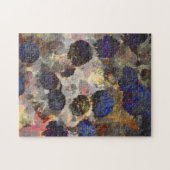 Digitale achtergrondkunst van het bloempatroon legpuzzel (Horizontaal)