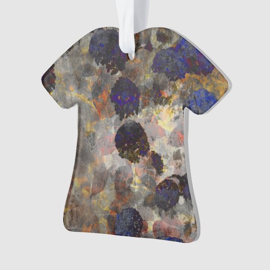 Digitale achtergrondkunst van het bloempatroon ornament (voorkant)