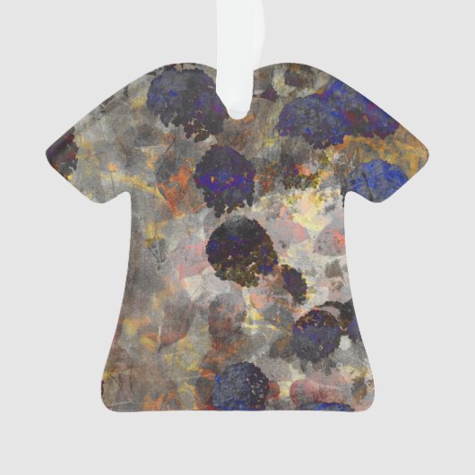 Digitale achtergrondkunst van het bloempatroon ornament (voorkant)