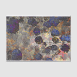 Digitale achtergrondkunst van het bloempatroon tissuepapier