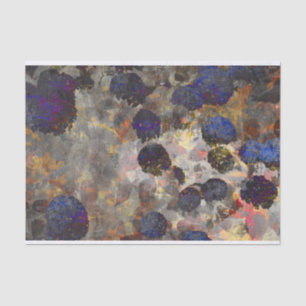 Digitale achtergrondkunst van het bloempatroon tissuepapier