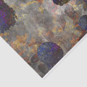 Digitale achtergrondkunst van het bloempatroon tissuepapier (Detail)