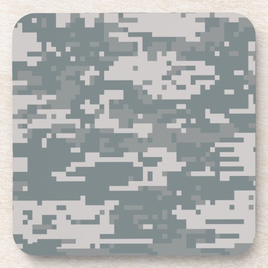 Digitale ACU-camoflage Bier Onderzetter (Voorkant)