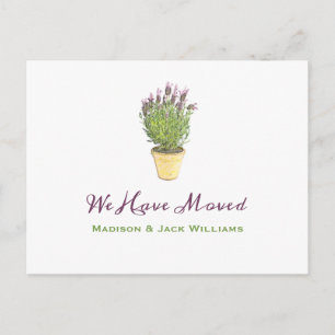 Digitale adreswijziging   Verplaatsingsaankondigin Briefkaart