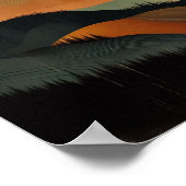 Digitale Afbeelding Achtergrond Afbeelding Abstrac Poster (Hoek)