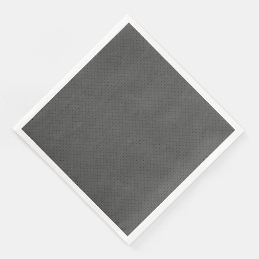 Digitale afdrukken van geperforeerd grijs leder servet (Hoek)