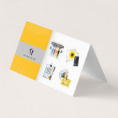 Digitale afdrukservices | Beroepsbeoefenaars Visitekaartje (Achterkant)