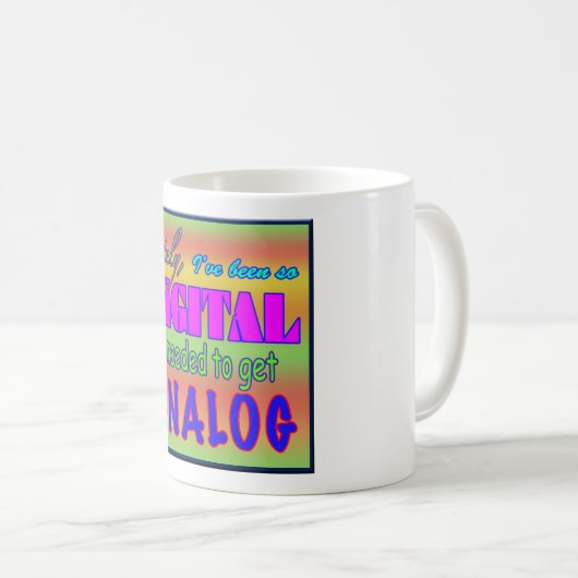 Digitale/analoge 2-Mok Koffiemok (Voorkant rechts)