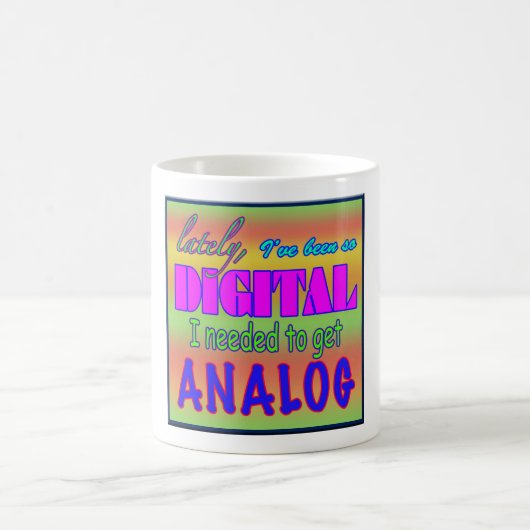 Digitale/analoge 2-Mok Koffiemok (Center)