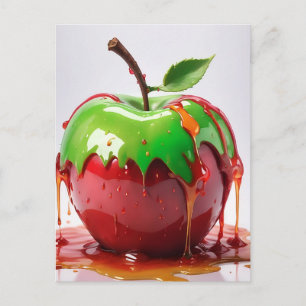Digitale Apple-kunst Briefkaart