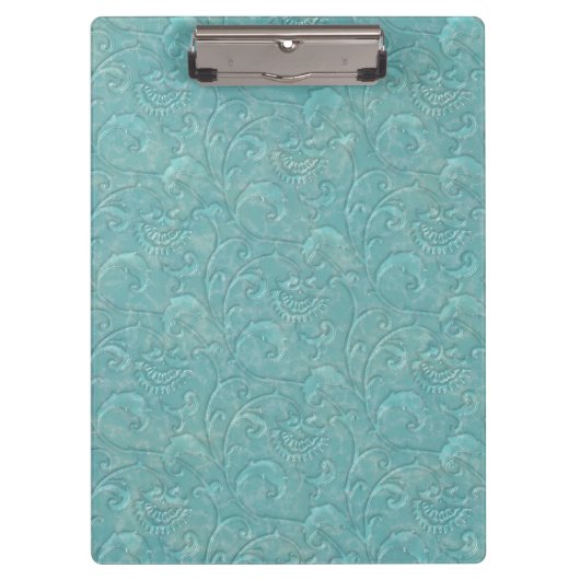 Digitale Aqua "Liquid Marble"-printplaat Klembord (Voorkant)