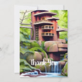 Digitale architectuur bedankkaart (Voorkant)