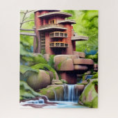 Digitale architectuur legpuzzel (Verticaal)