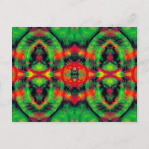 Digitale Art Cool Modern Abstract Briefkaart