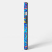 Digitale Art Cool Modern Abstract iPhone Hoesje (Linkerkant)