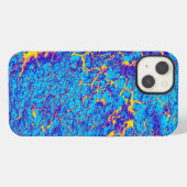 Digitale Art Cool Modern Abstract iPhone Hoesje (Achterkant horizontaal)