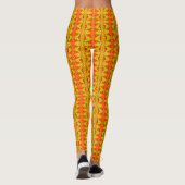 Digitale Art Cool Modern Abstract Leggings (Achterkant)
