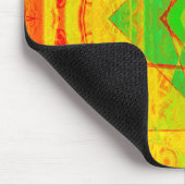 Digitale Art Cool Modern Abstract Muismat (Hoek)