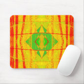 Digitale Art Cool Modern Abstract Muismat (Met muis)