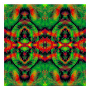 Digitale Art Cool Modern Abstract Perfect Poster