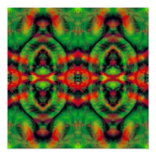 Digitale Art Cool Modern Abstract Perfect Poster (Voorkant)