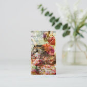 digitale art Visitekaartjes (Staand voorkant)