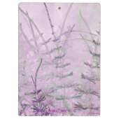 Digitale Art Wild Horsetail-klembord Klembord (Achterkant)