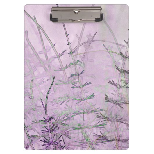 Digitale Art Wild Horsetail-klembord Klembord (Voorkant)