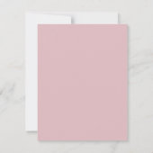 Digitale baby shower uitnodiging winter thema meis (Achterkant)