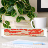 Digitale Bacon Strip Naambordje