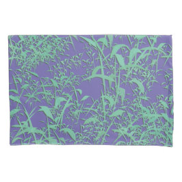 Digitale bamboe bladeren kussensloop