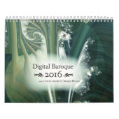 Digitale barokalender 2016 kalender (Hoes)