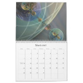 Digitale Barokke 2021 Fractal Calendar Kalender (Mar 2027)