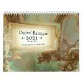Digitale Barokke 2021 Fractal Calendar Kalender (Hoes)