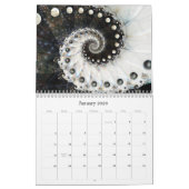 Digitale Barokke 2023 Fractal Calendar Kalender (Jan 2026)