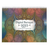 Digitale Barokke 2023 Fractal Calendar Kalender (Hoes)