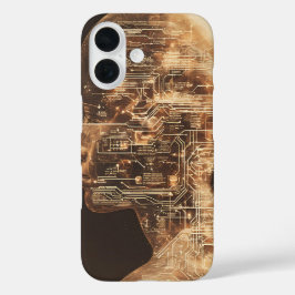 Digitale Bewustzijn iPhone 16 Hoesje