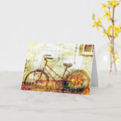 Digitale bioscoopkunst kaart (Gele Bloem)