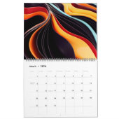 Digitale blasfemie 2026 12-maanden muurkalender kalender (Mar 2026)