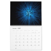 Digitale blasfemie Abstracts Muurkalender Kalender (Jan 2027)