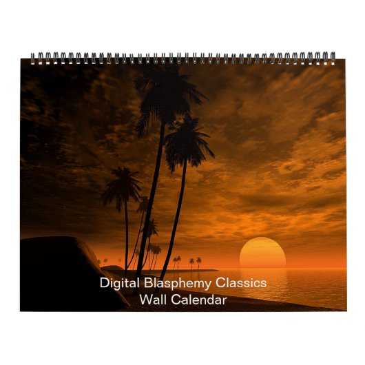 Digitale Blasfemie Klassiekers Muurkalender Kalender (Hoes)