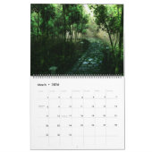 Digitale Blasfemie Landschappen Muur Kalender (Mar 2026)