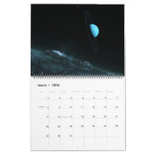 Digitale Blasfemie Planetscapes Muur Kalender (Mar 2026)