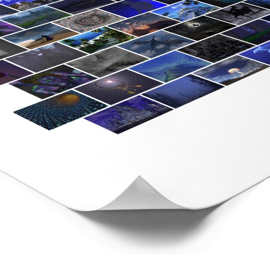 Digitale blasfemie-spectrum poster (Hoek)