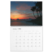 Digitale blasfemie stranden muur kalender (Jan 2026)