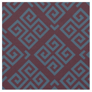 Digitale blauwgroen grijze geometrische patronen stof